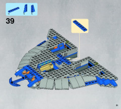 LEGO 9499 instructions page 31 – build guide