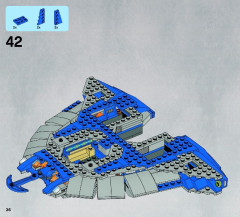 LEGO 9499 instructions page 36 – build guide