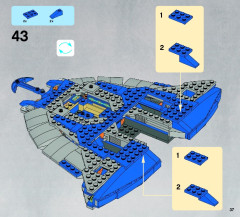 LEGO 9499 instructions page 37 – build guide
