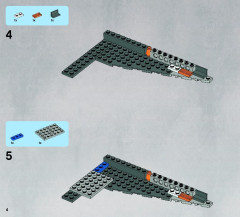 LEGO 9499 instructions page 4 – build guide