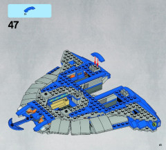 LEGO 9499 instructions page 41 – build guide