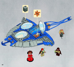 LEGO 9499 instructions page 44 – build guide