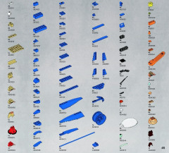 LEGO 9499 instructions page 45 – build guide