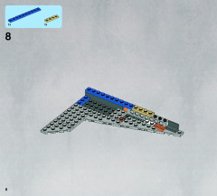 LEGO 9499 instructions page 6 – build guide