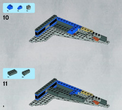 LEGO 9499 instructions page 8 – build guide