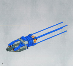 LEGO 9499 instructions page 10 – build guide