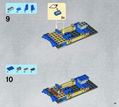 LEGO 9499 instructions page 19 – build guide