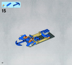 LEGO 9499 instructions page 22 – build guide