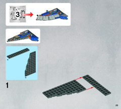 LEGO 9499 instructions page 23 – build guide