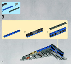 LEGO 9499 instructions page 28 – build guide