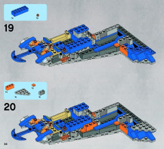 LEGO 9499 instructions page 34 – build guide