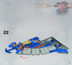 LEGO 9499 instructions page 41 – build guide