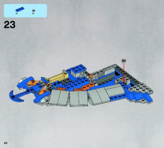 LEGO 9499 instructions page 42 – build guide