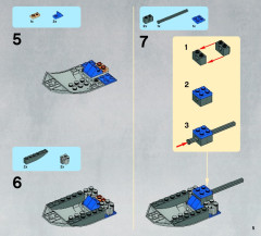 LEGO 9499 instructions page 5 – build guide