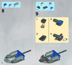 LEGO 9499 instructions page 6 – build guide