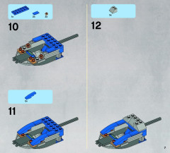 LEGO 9499 instructions page 7 – build guide