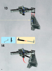 LEGO 9500 instructions page 10 – build guide