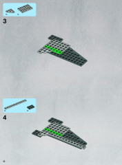 LEGO 9500 instructions page 12 – build guide