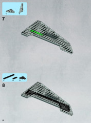 LEGO 9500 instructions page 14 – build guide