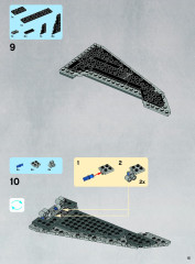 LEGO 9500 instructions page 15 – build guide