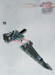 LEGO 9500 instructions page 17 – build guide