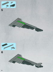 LEGO 9500 instructions page 22 – build guide