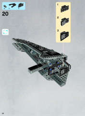 LEGO 9500 instructions page 28 – build guide