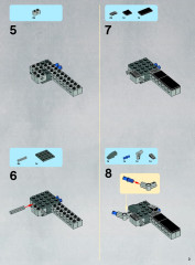 LEGO 9500 instructions page 3 – build guide