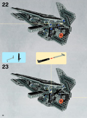 LEGO 9500 instructions page 32 – build guide