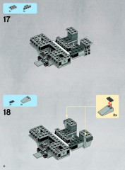 LEGO 9500 instructions page 12 – build guide