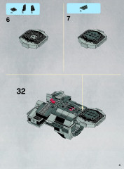 LEGO 9500 instructions page 21 – build guide