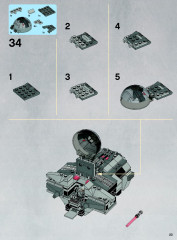 LEGO 9500 instructions page 23 – build guide
