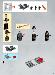 LEGO 9500 instructions page 3 – build guide