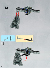 LEGO 9500 instructions page 32 – build guide