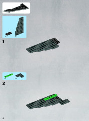 LEGO 9500 instructions page 42 – build guide
