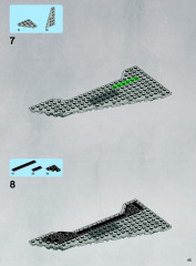 LEGO 9500 instructions page 45 – build guide