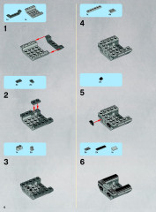 LEGO 9500 instructions page 6 – build guide