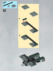 LEGO 9500 instructions page 9 – build guide