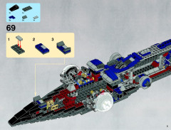 LEGO 9515 instructions page 3 – build guide