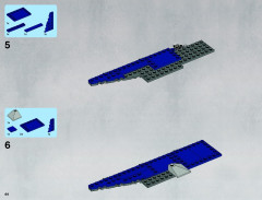 LEGO 9515 instructions page 44 – build guide