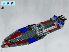 LEGO 9515 instructions page 38 – build guide