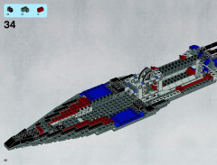 LEGO 9515 instructions page 42 – build guide