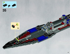 LEGO 9515 instructions page 43 – build guide