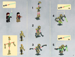 LEGO 9515 instructions page 5 – build guide