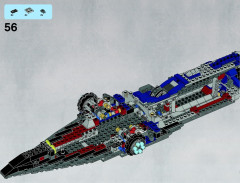 LEGO 9515 instructions page 72 – build guide