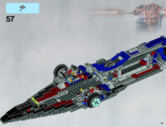 LEGO 9515 instructions page 73 – build guide