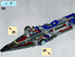LEGO 9515 instructions page 74 – build guide