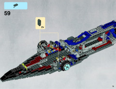 LEGO 9515 instructions page 75 – build guide