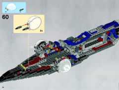 LEGO 9515 instructions page 76 – build guide