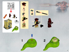 LEGO 9516 instructions page 3 – build guide